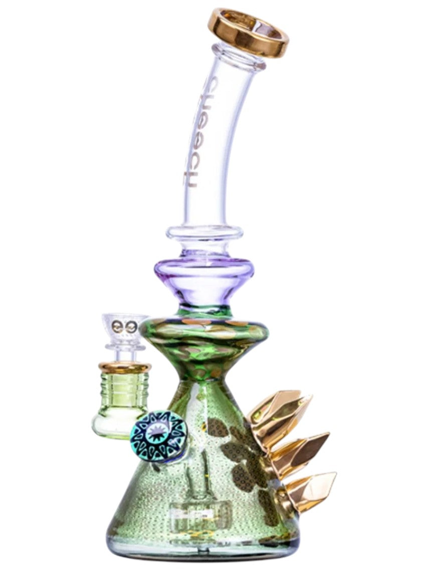 CHE-241 10" Cheech Multi Color Gold Crystal