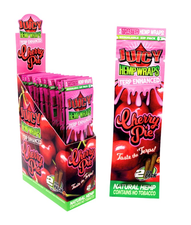 Juicy Jay's Terp Enchaned Hemp Wraps 2 Pack 25 CT
