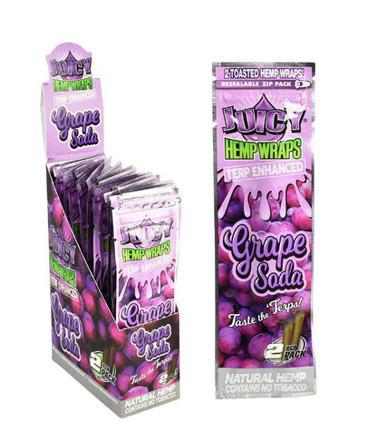 Juicy Jay's Terp Enchaned Hemp Wraps 2 Pack 25 CT