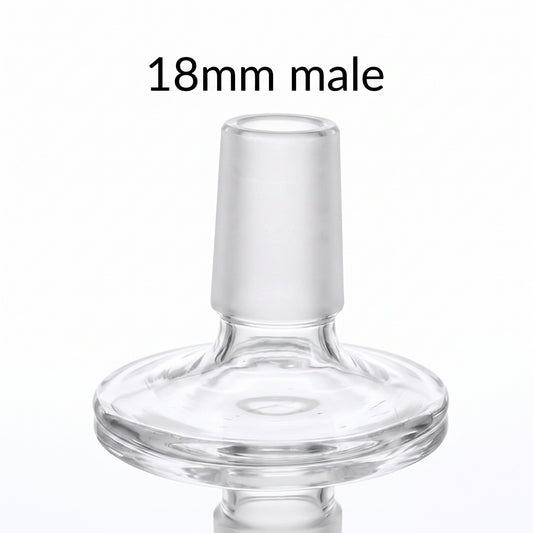 AS10 Glass Adapter Banger Stand 18mm Male 5ct