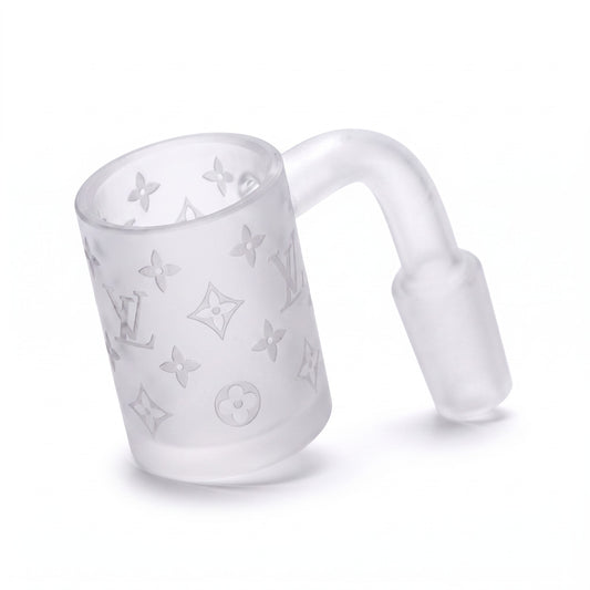 QB36 - Frosted Graphics 14mm Quartz Banger 5ct
