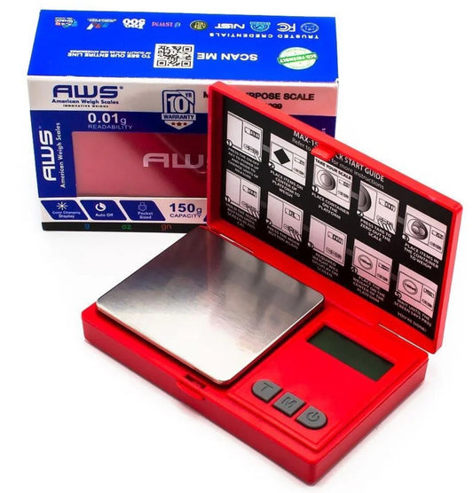 AWS MAX-150G 0.01G w/ USB LIGHT