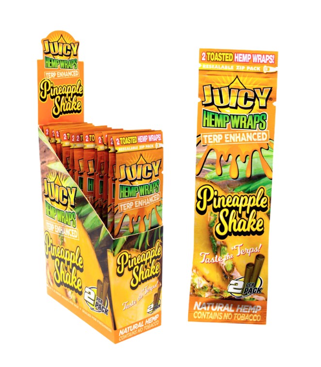 Juicy Jay's Terp Enchaned Hemp Wraps 2 Pack 25 CT