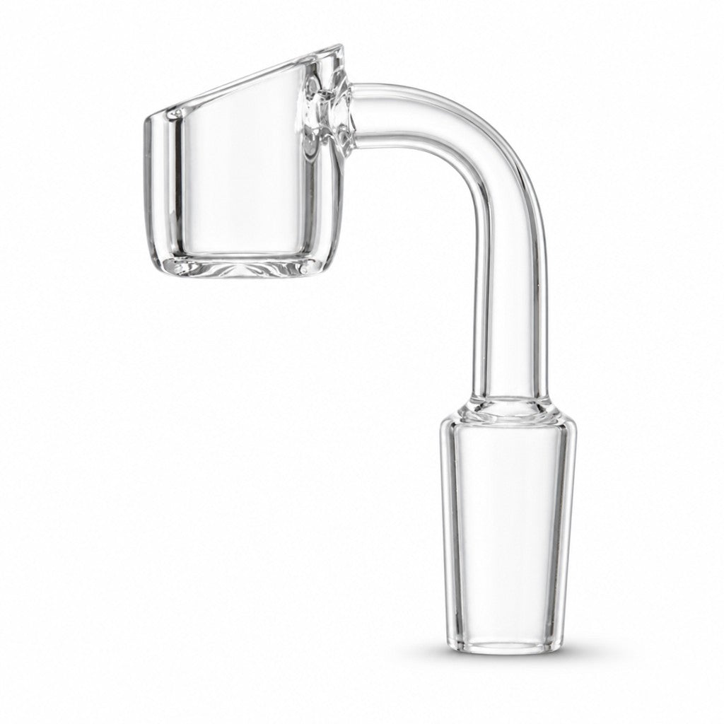 QB1 - Slanted 14mm Male 90 Degree Quartz Banger 5ct
