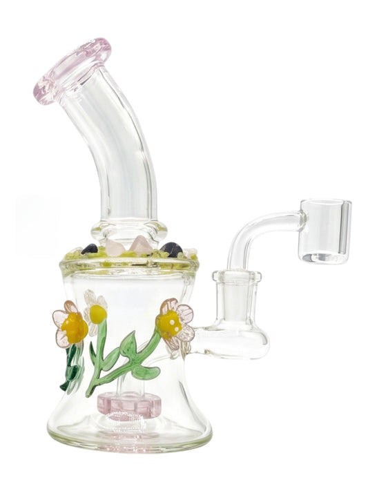 RG14 WP2771 8" Flower Waterpipe Assorted Colors