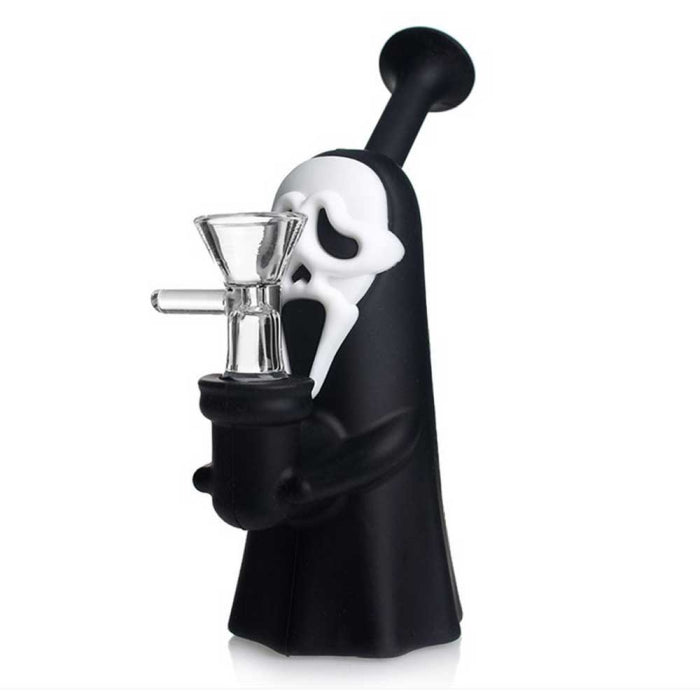 SWP44 Ghost Face Silicone Waterpipe