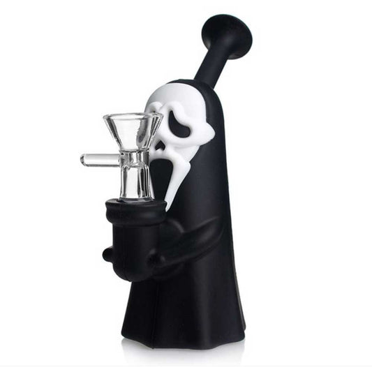 SWP44 Ghost Face Silicone Waterpipe