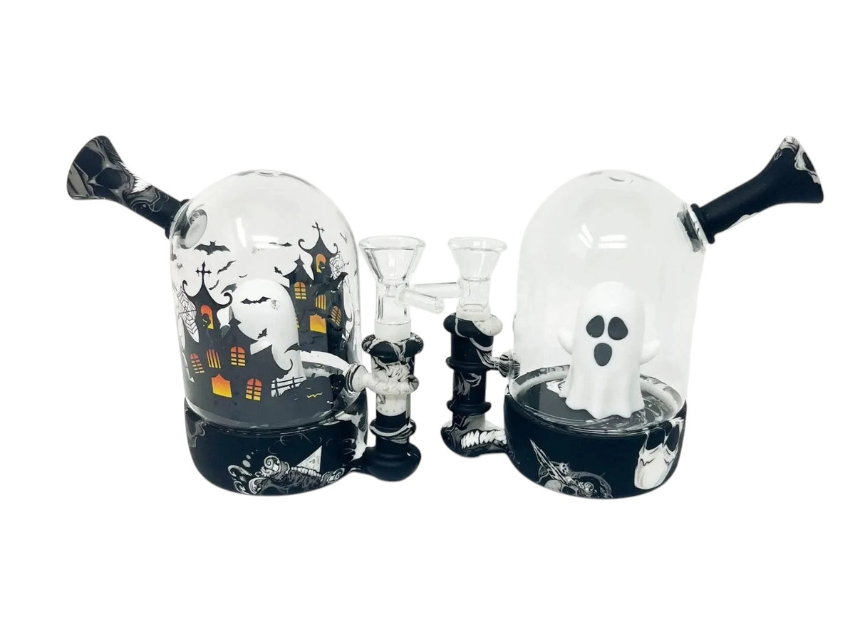 SWP33 Assorted Silicone Halloween Waterwheel Waterpipe