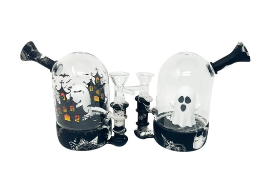 SWP33 Assorted Silicone Halloween Waterwheel Waterpipe