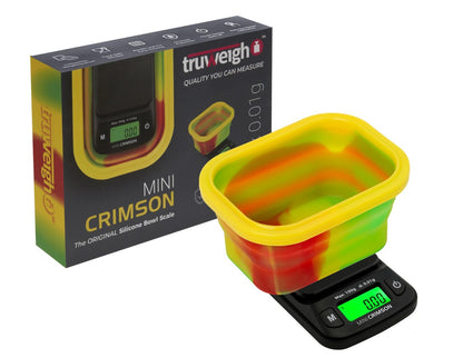 Truweigh Mini Crimson Scale Collapsible Bowl 100g 0.01g