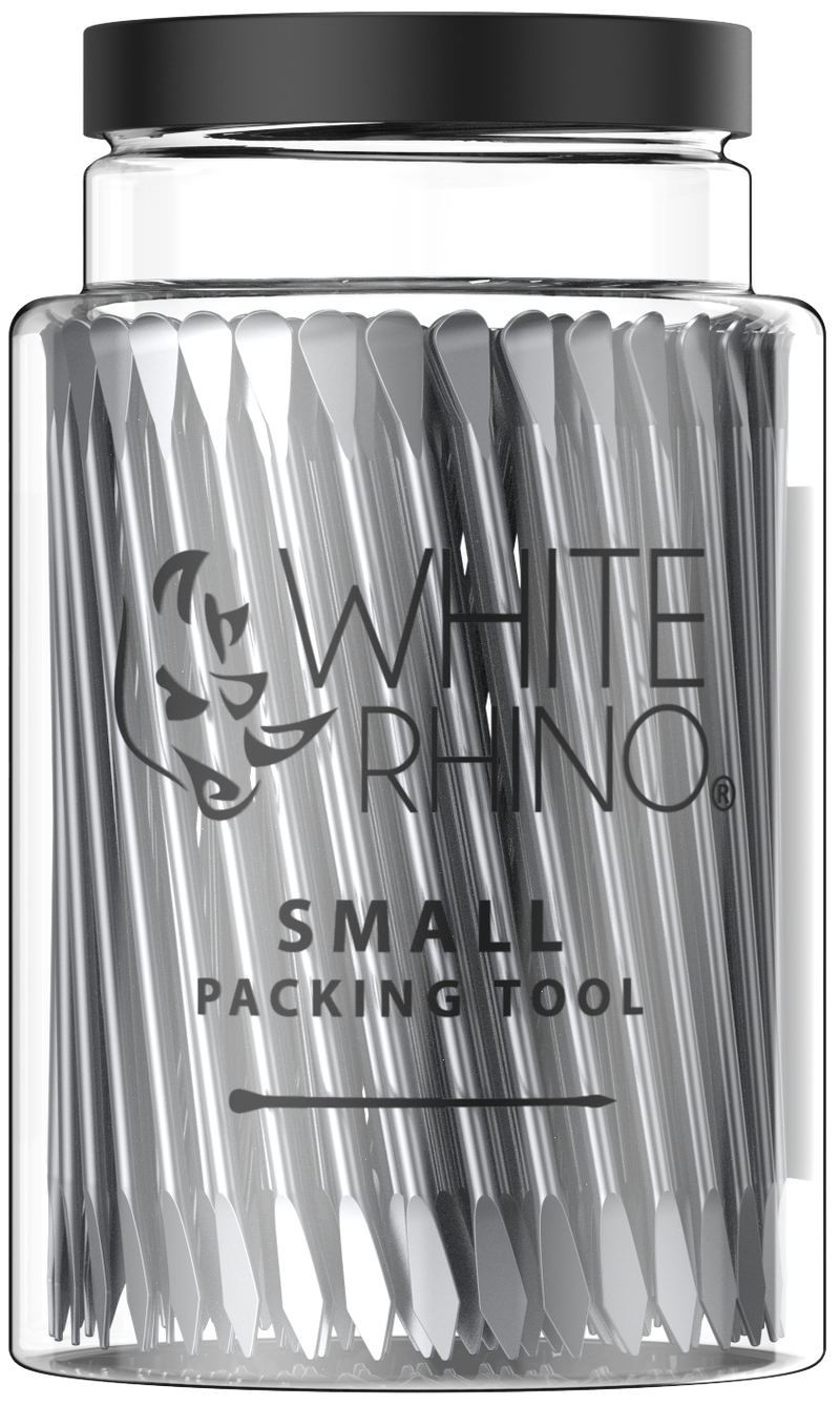 WHITE RHINO SMALL PACKING TOOL -100ct JAR